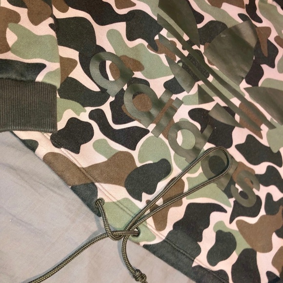 Adidas Crop Tie Sweatshirt - Picture 4 of 5